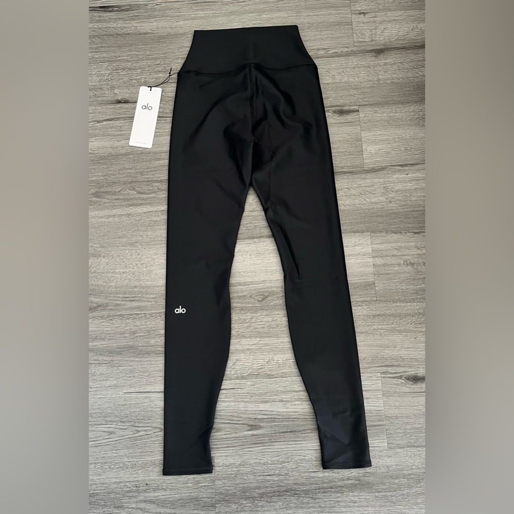 Alo Yoga Women's High-Waist Airlift Leggings - Black / Size S - Picture 9 of 15